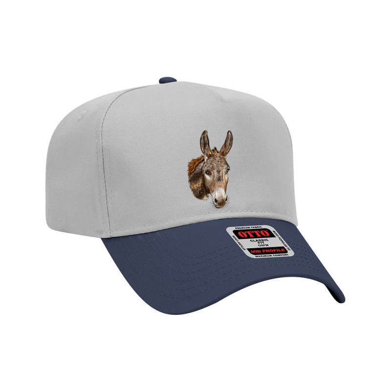 Andalusian Donkey Face Adjustable Baseball Cap | Artistshot