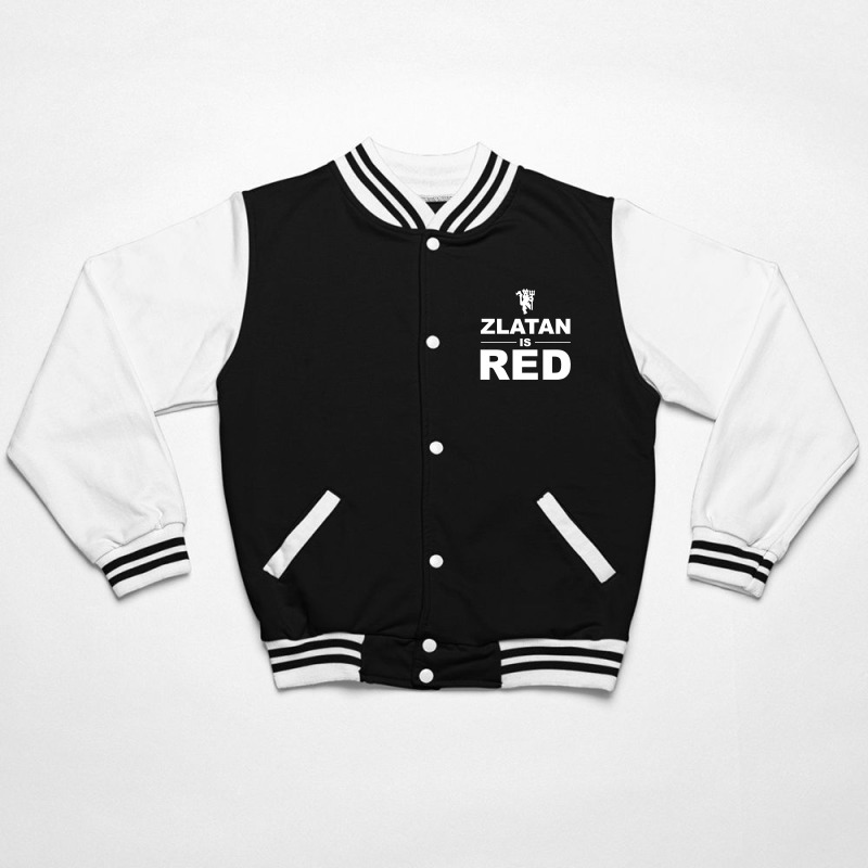 Zlatan Is Red Bomber Jacket | Artistshot