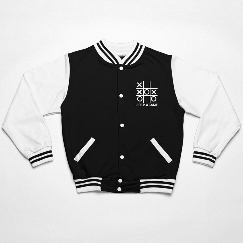 Life Is A Game Bomber Jacket | Artistshot