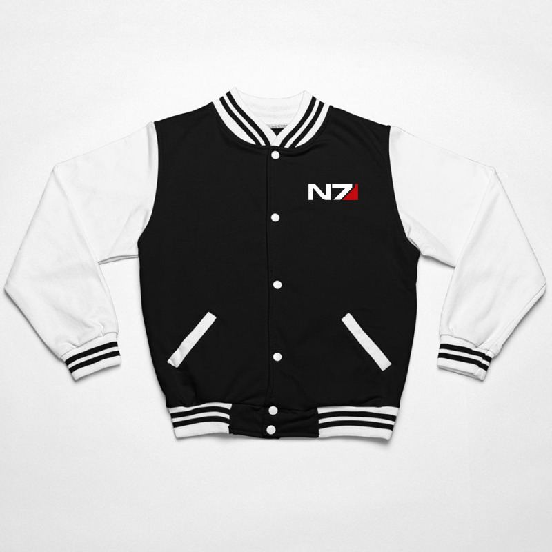 Mass Effect N7 Logo Bomber Jacket | Artistshot