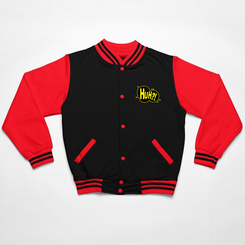 Huh Bang Pow Boom Splat Carto Bomber Jacket | Artistshot