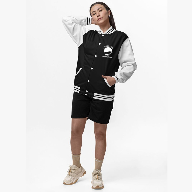 Night Deer Bomber Jacket by BLQS Apparel | Artistshot