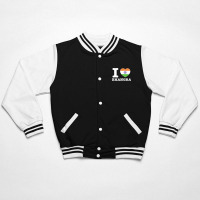 I Love Cricket Bangladeshi Flag Bomber Jacket | Artistshot