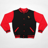 Velociraptor Dinosaur Bomber Jacket | Artistshot