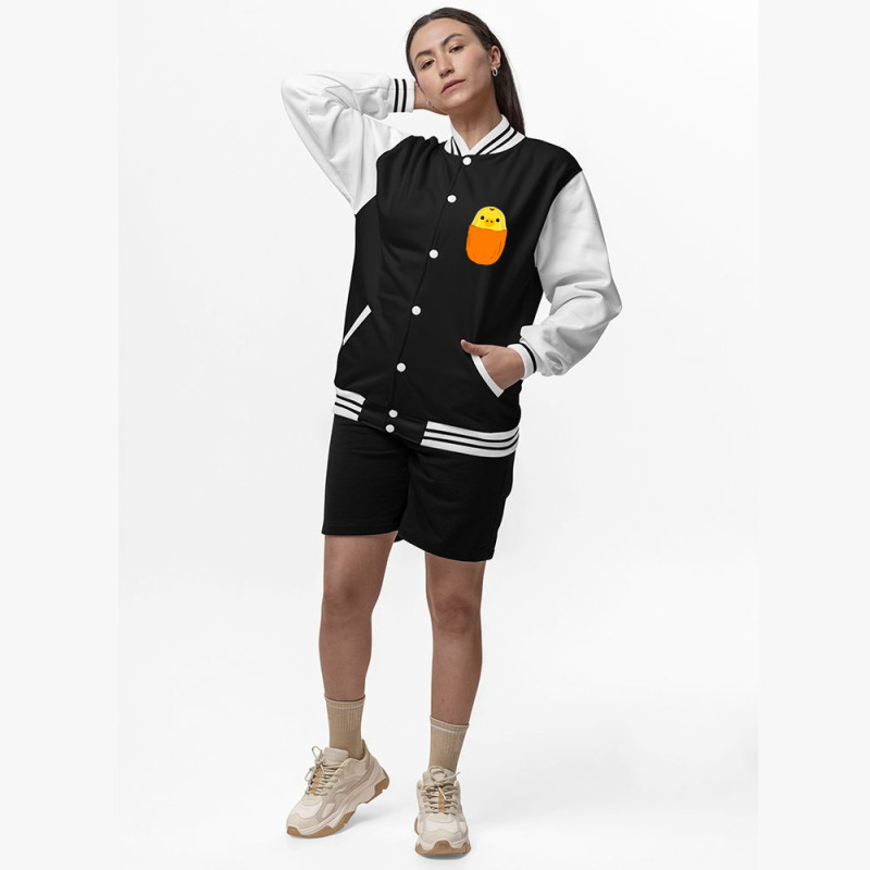 Pocket Rilakkuma Kiiroitori San Bomber Jacket | Artistshot