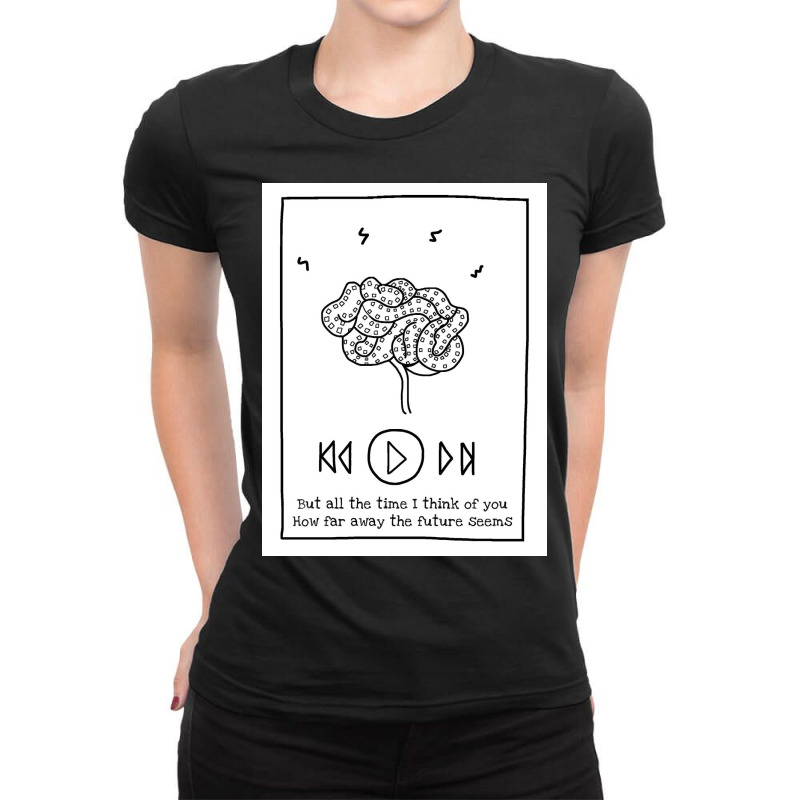 On My Way Ladies Fitted T-Shirt by letrasyletreritos | Artistshot