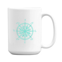 Compass Shirt Wandering Traveler Nomad Vacation Sailing Gift 15 Oz Coffee Mug | Artistshot