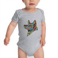 Ancient Ethnic Aztec Wolf Mask Symbol Civilization Gift Baby Bodysuit | Artistshot