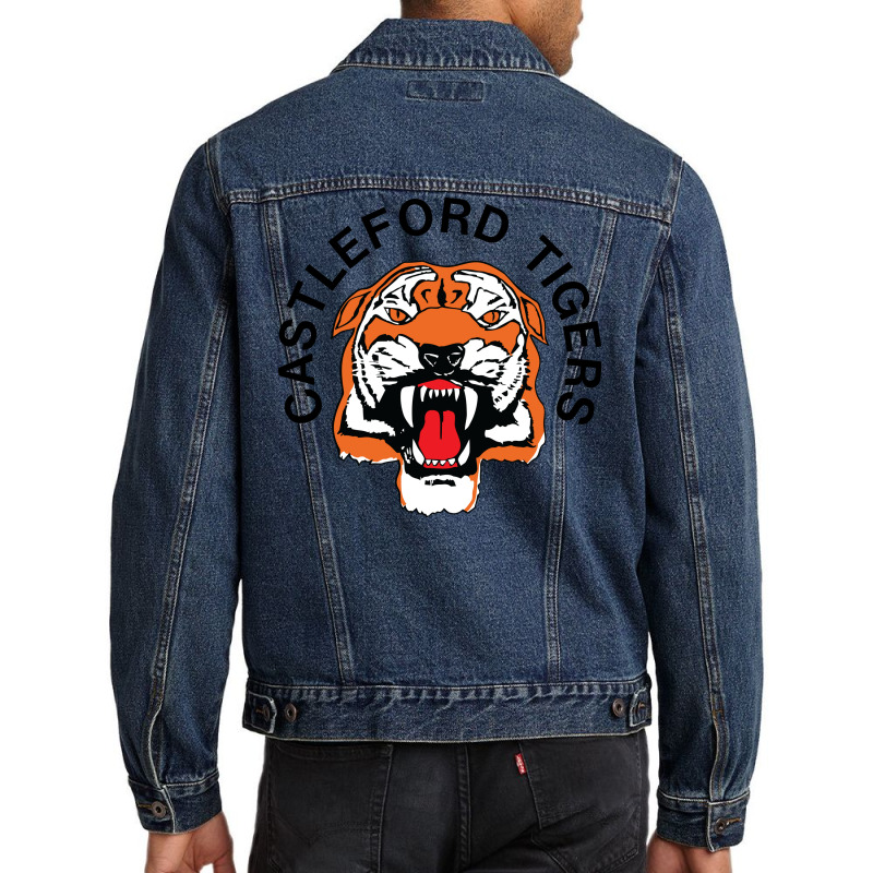 Castleford Tigers Men Denim Jacket by SomArt | Artistshot