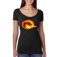 Catalans Dragons Women's Triblend Scoop T-shirt | Artistshot