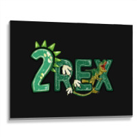 Two Rex Metal Print Horizontal | Artistshot