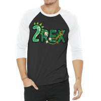 Two Rex 3/4 Sleeve Shirt | Artistshot