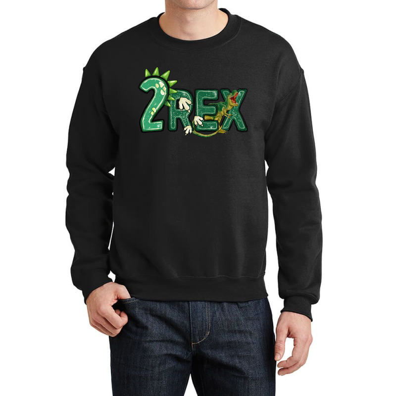 Two Rex Crewneck Sweatshirt | Artistshot