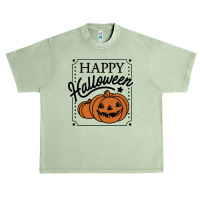 Happy Halloween Pumpkins Urban Heavy T-shirt | Artistshot