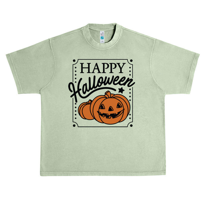 Happy Halloween Pumpkins Urban Heavy T-shirt by Nitastudioz | Artistshot