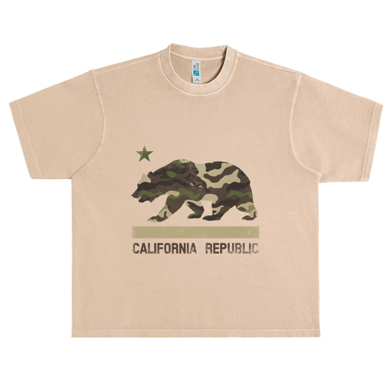 Camoue California Republic Flag Bear Star Cali La T Urban Heavy T-shirt by Binhthai9809 | Artistshot