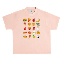 Happy Food Urban Heavy T-shirt | Artistshot