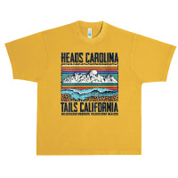 Womens Vintage Heads Carolina Tail California Summer Beach Paradise V Urban Heavy T-shirt | Artistshot