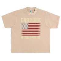 Carbone Last Name Surname American Flag Family T Shirt Urban Heavy T-shirt | Artistshot