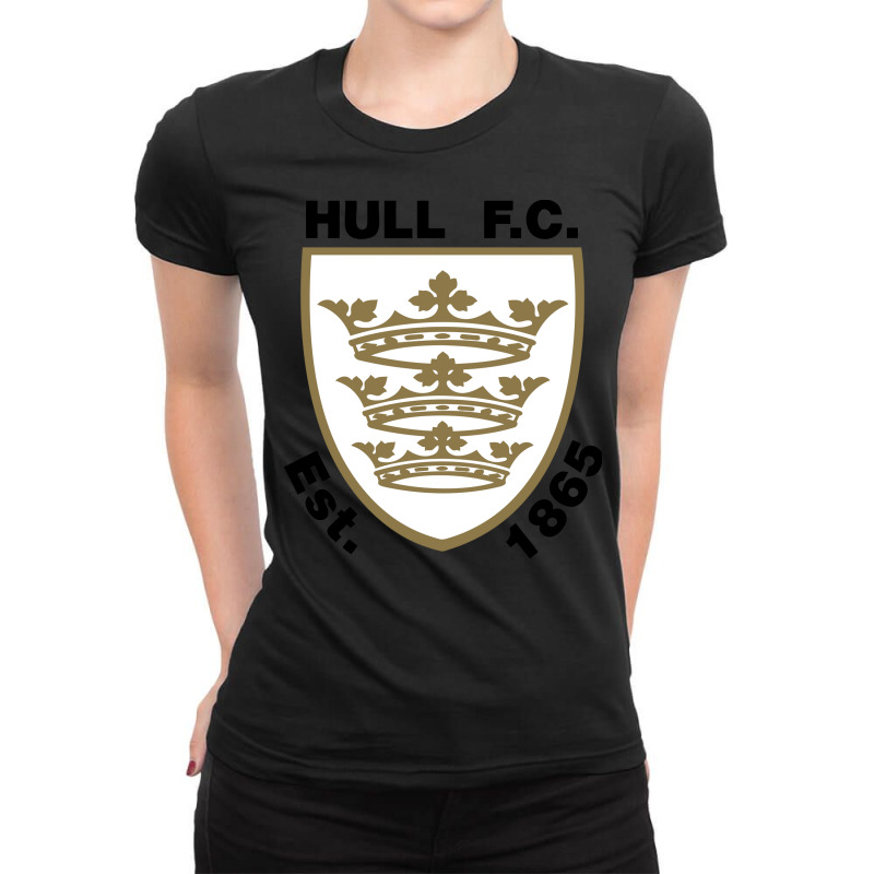 Hull Fc Ladies Fitted T-Shirt by SomArt | Artistshot