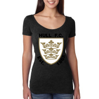 Hull Fc Women's Triblend Scoop T-shirt | Artistshot