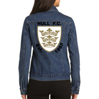 Hull Fc Ladies Denim Jacket | Artistshot