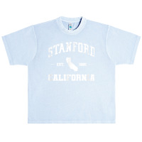 Stanford California Map Ca Travel Vacation T Shirt Urban Heavy T-shirt | Artistshot