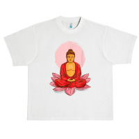 Buddhism Buddha On Lotus Meditation Buddhism Urban Heavy T-shirt | Artistshot