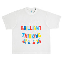 Don't Speak Much Busy Thinking Autism Awareness Urban Heavy T-shirt | Artistshot