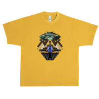 Alien Abduction Egyptian Pyramids Urban Heavy T-shirt | Artistshot