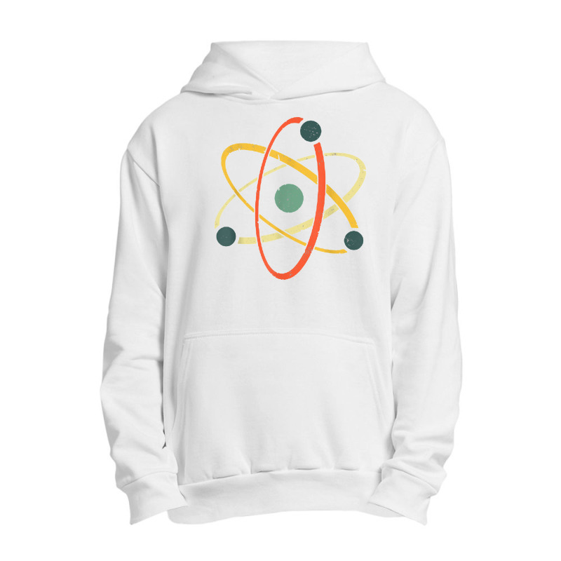 Cool Atom Art Men Women Biology Physics Chemistry Teacher Urban Pullover Hoodie | Artistshot