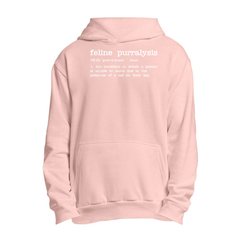 Feline Purralysis Apparel T Shirt Urban Pullover Hoodie | Artistshot