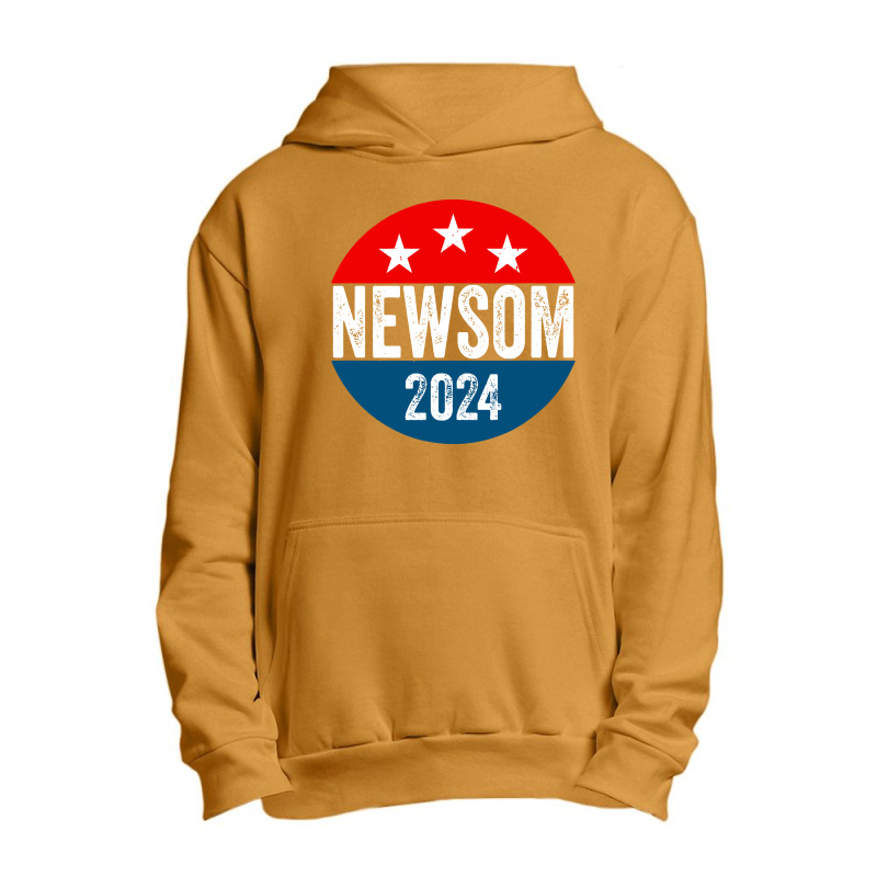 Gavin Newsom 2024 Presidential Urban Pullover Hoodie by Palisade | Artistshot