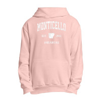 Monticello Arkansas Ar Vintage Athletic Sports Design T Shirt Urban Pullover Hoodie | Artistshot