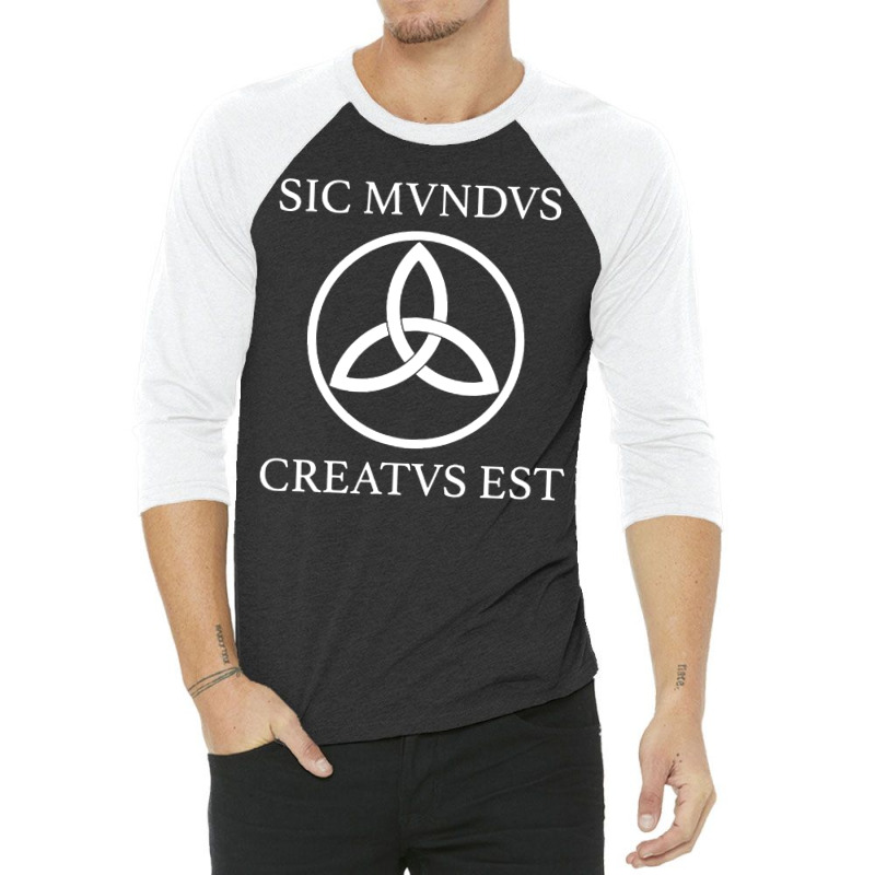 Sic Mundus Creatus Est 3/4 Sleeve Shirt by OMG Shirt | Artistshot