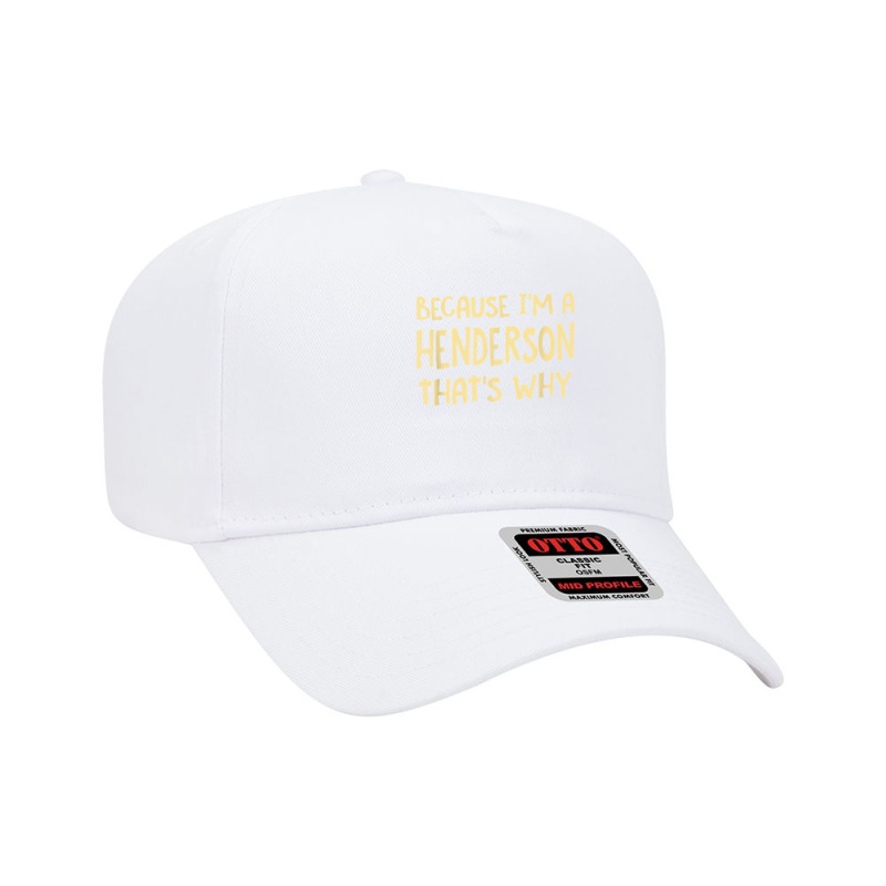 Because I'm A Henderson Nevada Personalized Nv Custom T Shirt Adjustable Baseball Cap by bibonzgulnacqo | Artistshot