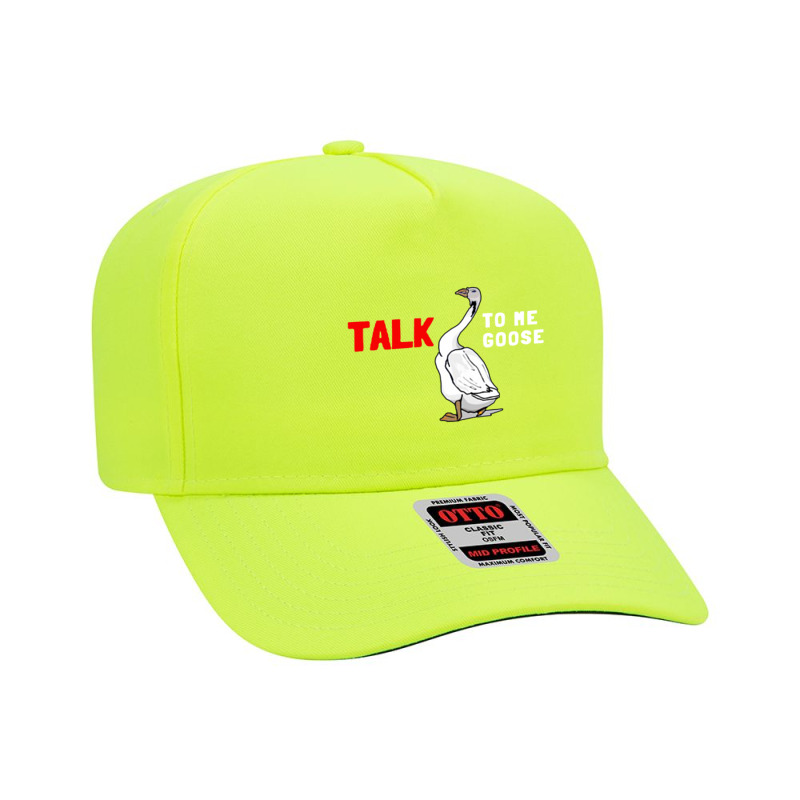 Talk To Me Goose Funny Goose Adjustable Baseball Cap | Artistshot