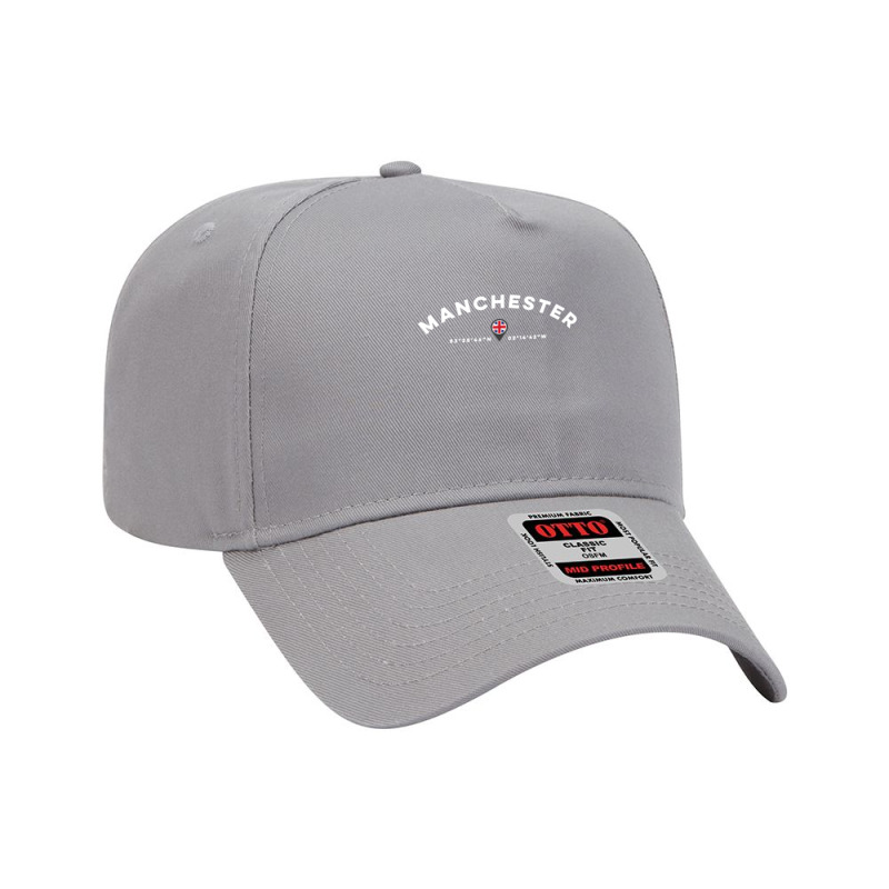 Manchester England Uk United Kingdom Long Sleeve T Shirt Adjustable Baseball Cap | Artistshot