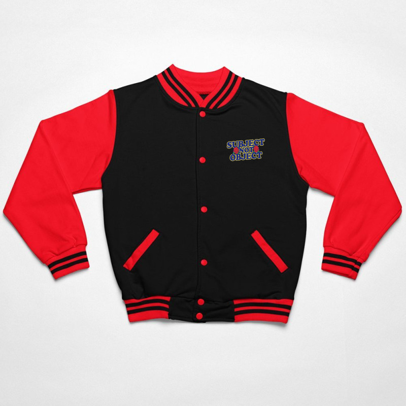 Subject Not Object Bomber Jacket | Artistshot