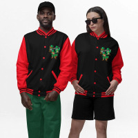 Dabbing Leprechaun Shamrock Clover St. Patrick's Day Kids  T Shir Bomber Jacket | Artistshot