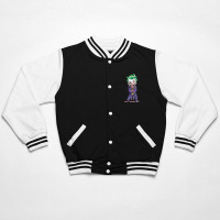 Joker (dc)  (low Poly Abstract) Fanart (zoomout Effect) Bomber Jacket | Artistshot