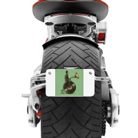 Green Music Option Man Colour Motorcycle License Plate | Artistshot