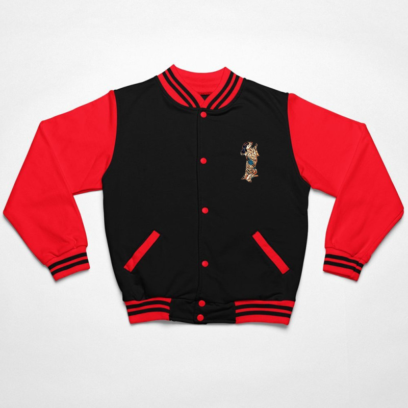 A Papillon Mix Breed Dog Begg Bomber Jacket by Kemnabi | Artistshot