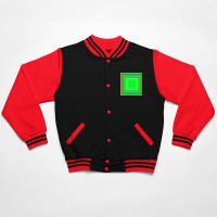 Hypnotic Squares Art Bomber Jacket | Artistshot