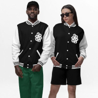 White Anemones Bomber Jacket | Artistshot