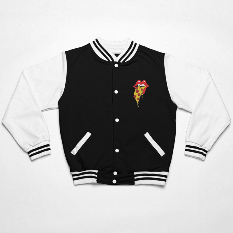 Cartoon Pizza Bomber Jacket | Artistshot