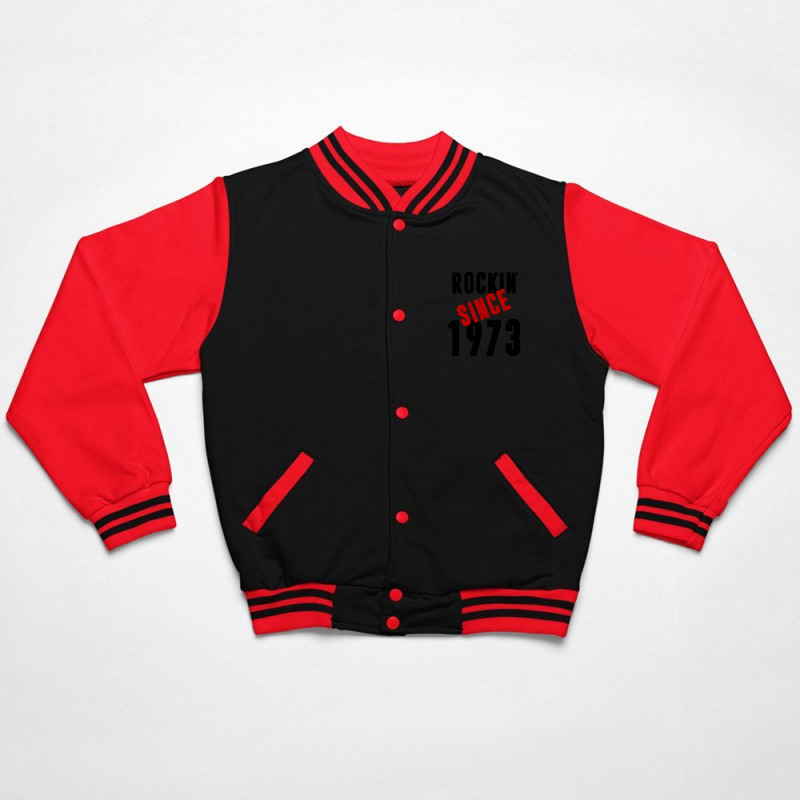 Rockin' Since 1973 Bomber Jacket by RafaelLopez | Artistshot