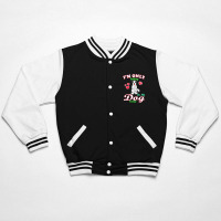 I'm Only Talking To My Dog Today Pet Lover Bomber Jacket | Artistshot