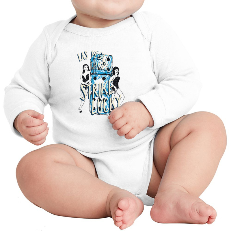 Las Vegas Long Sleeve Baby Bodysuit by Disgus_Thing | Artistshot