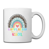 Happy Last Day Of School Teacher Student Graduation Rainbow 357 Coffee Mug | Artistshot